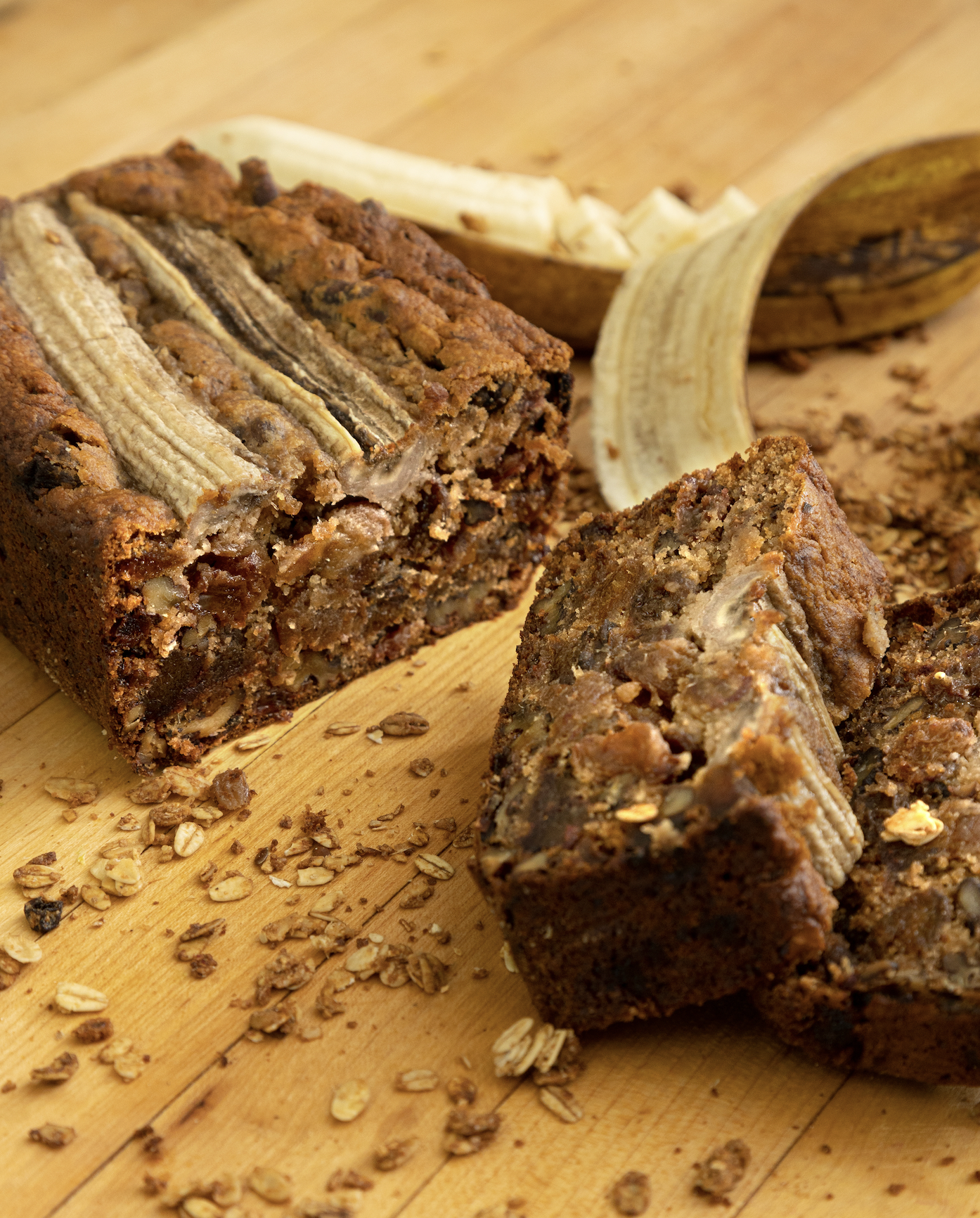 Wholesome Maple Syrup Banana Loaf