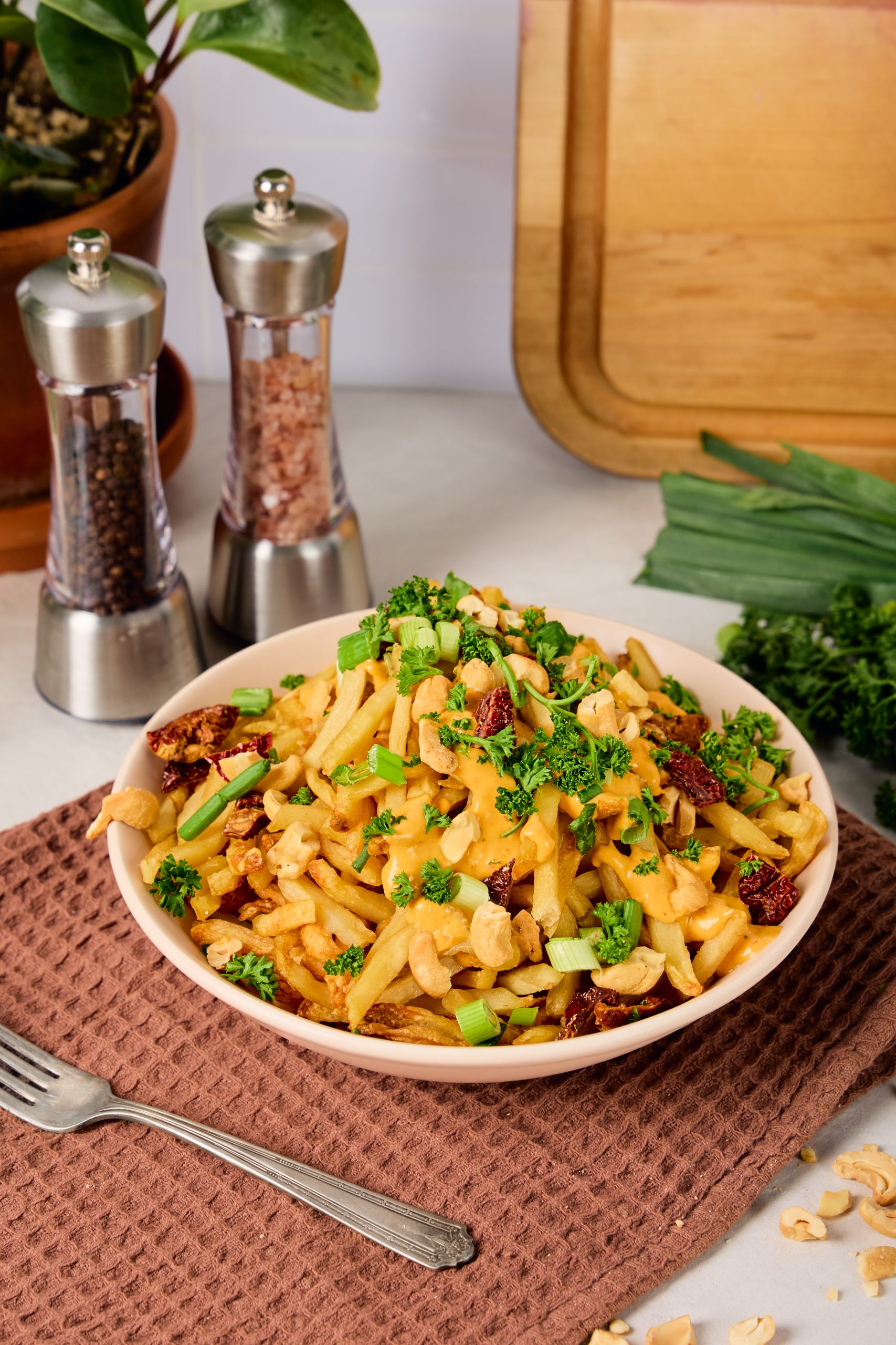 Poutine fancy à la truffe