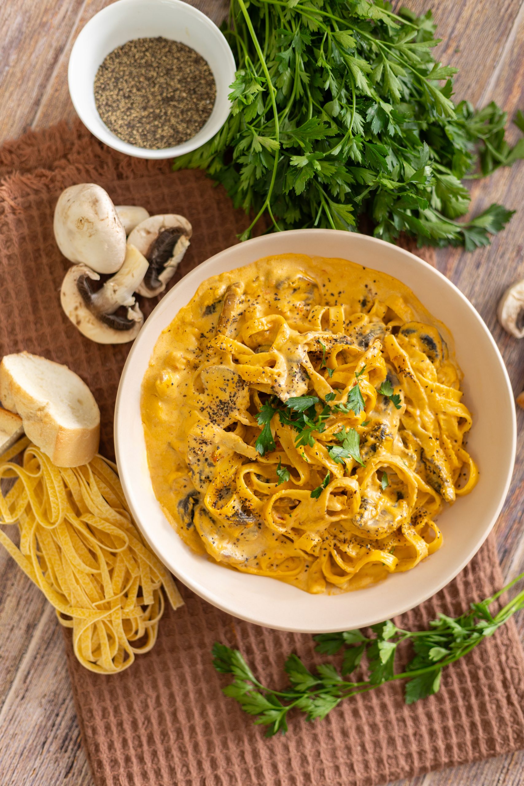 Tagliatelles à la truffe